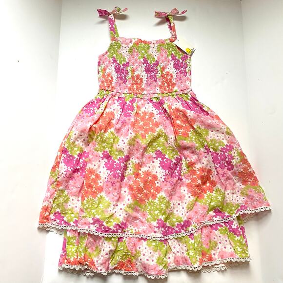 NEW Mini Boden Floral Dress